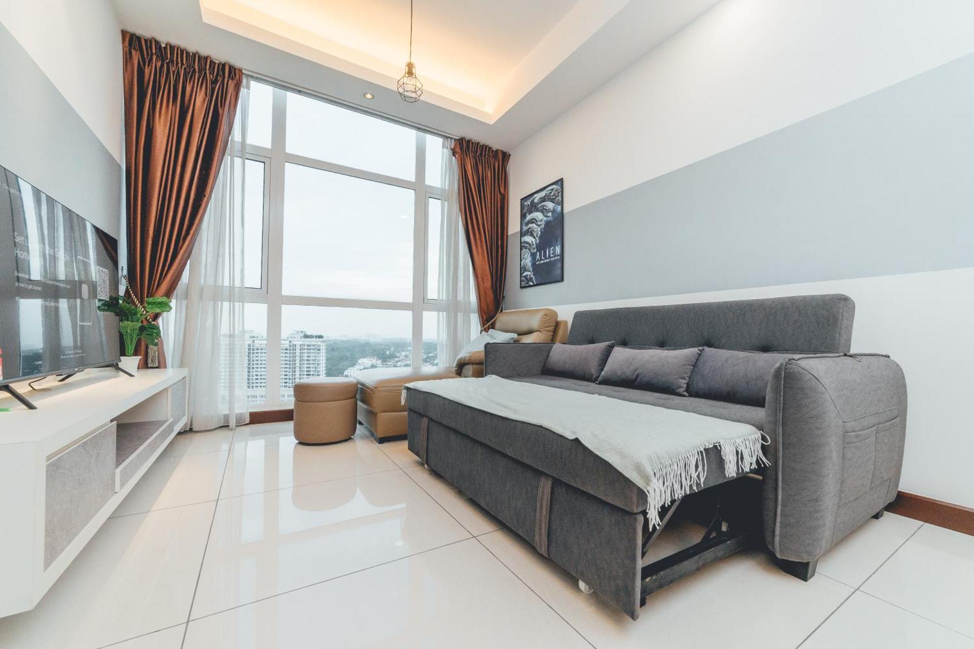 Paragon Residence 2Br4Pax Sleek Stay Nr Ciq Midvalley By Our Stay Johor Bahru Eksteriør bilde