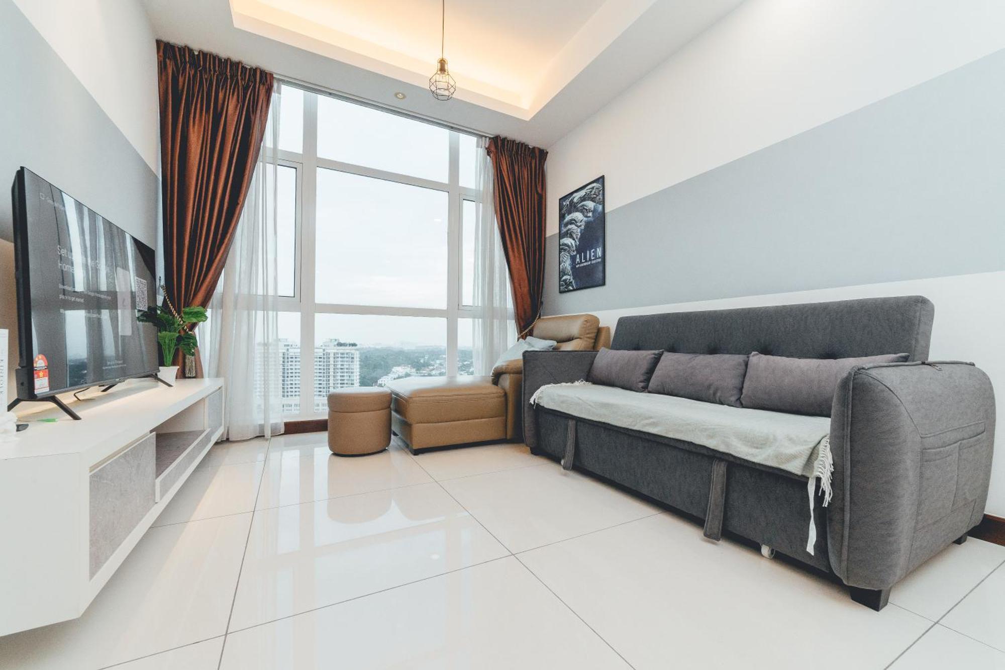 Paragon Residence 2Br4Pax Sleek Stay Nr Ciq Midvalley By Our Stay Johor Bahru Eksteriør bilde
