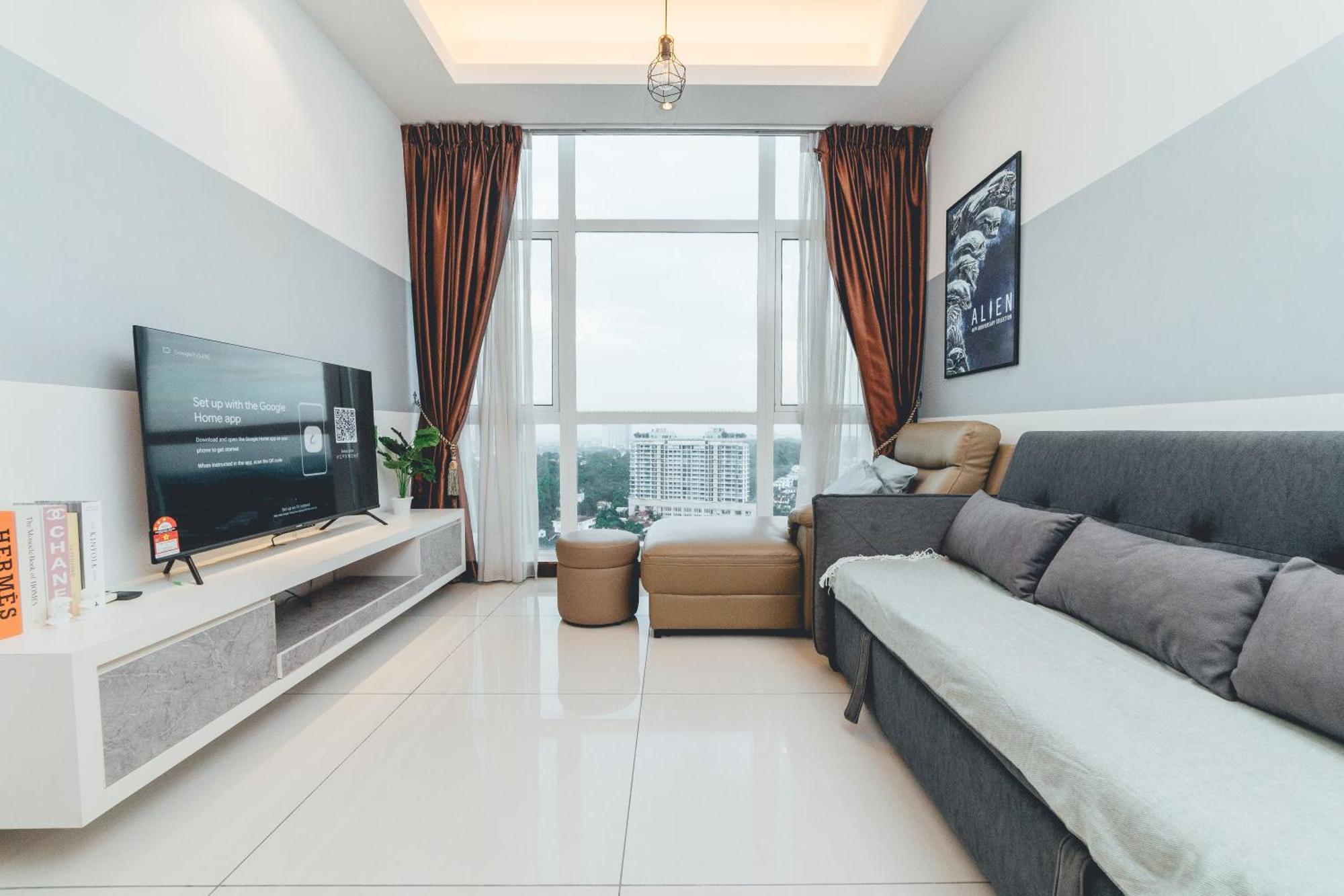 Paragon Residence 2Br4Pax Sleek Stay Nr Ciq Midvalley By Our Stay Johor Bahru Eksteriør bilde